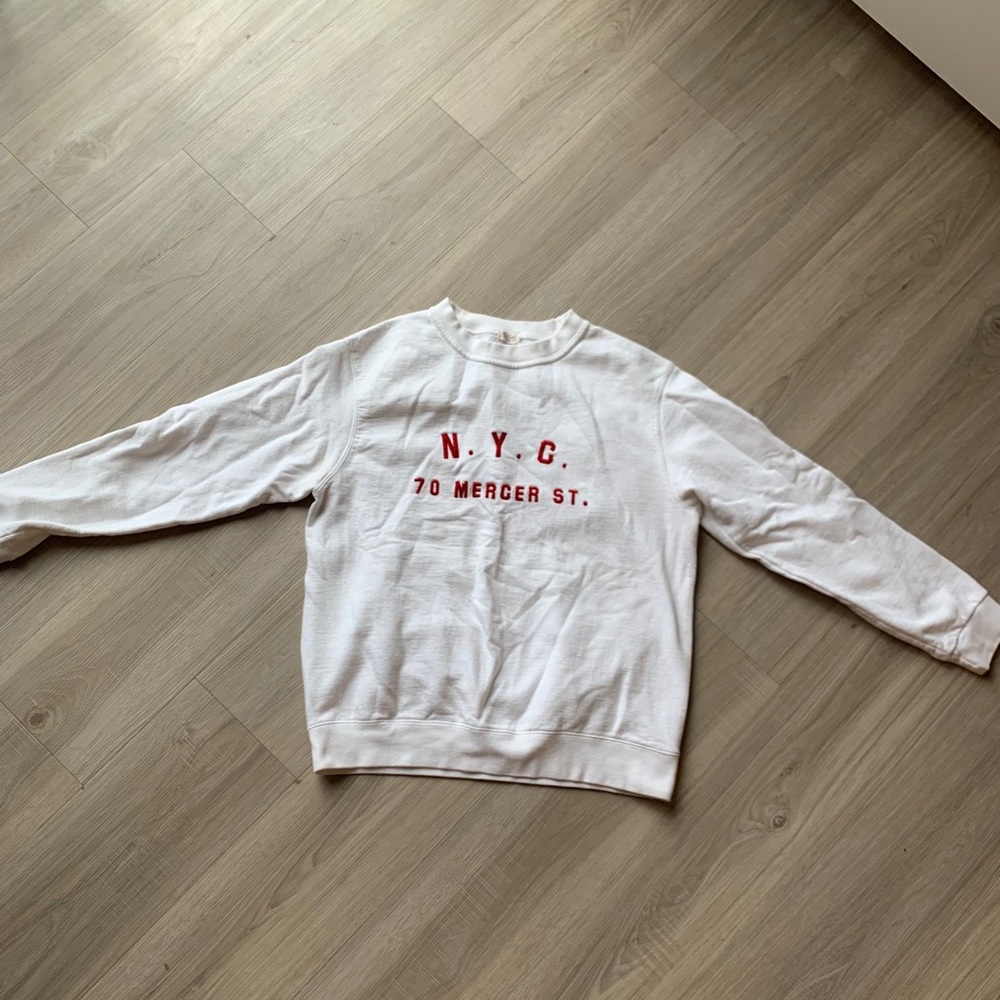 NYC Mercer St Pullover Crewneck
